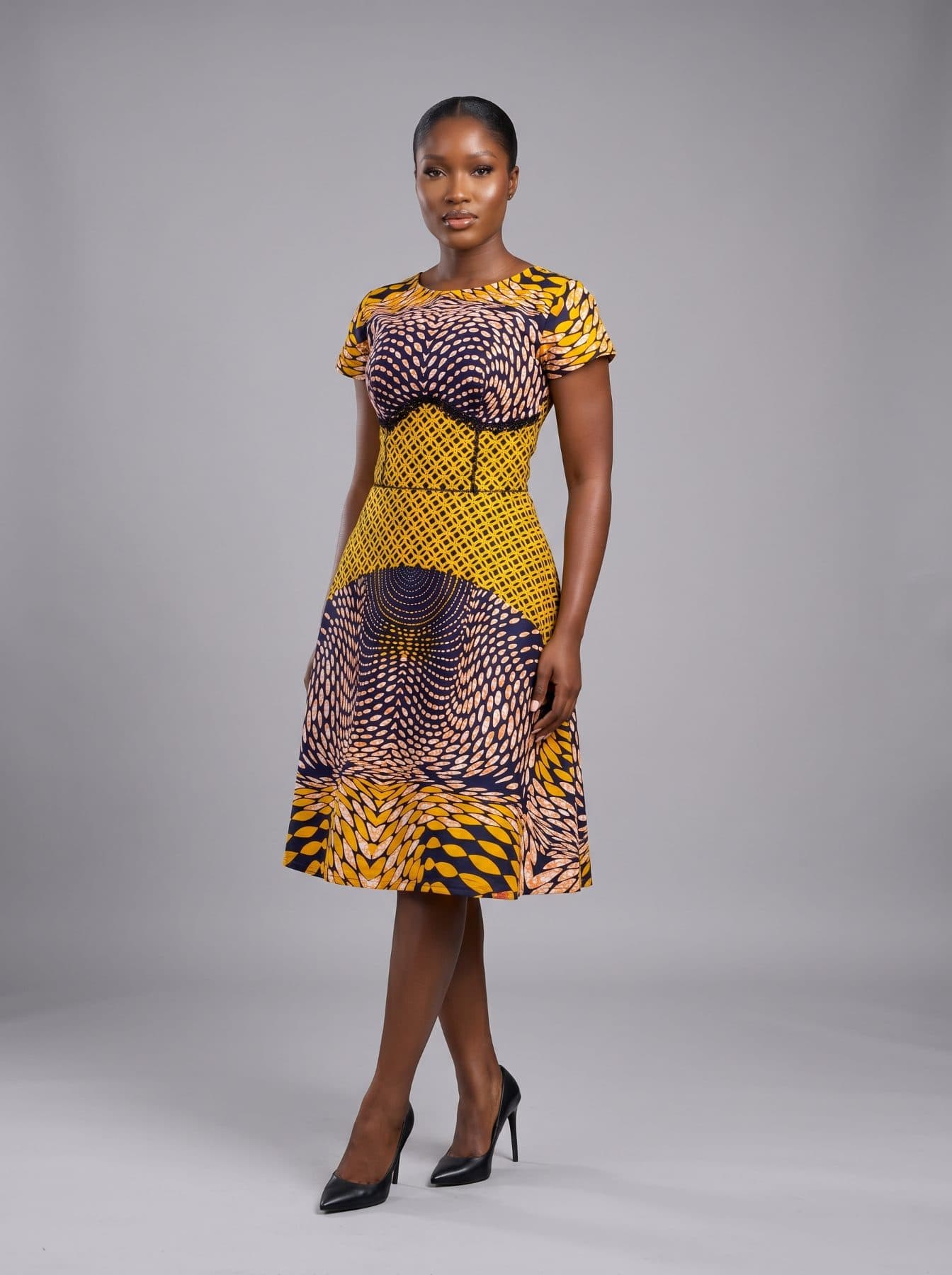 Zaria Bliss Dress (Yellow)