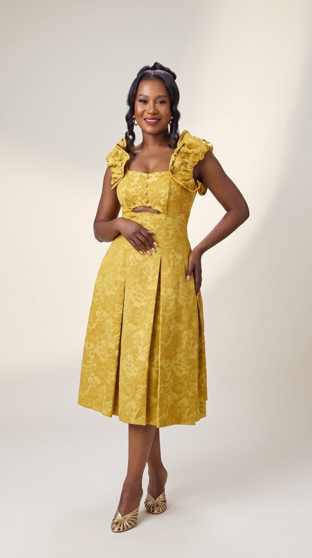  Amara Cut-Out Dress